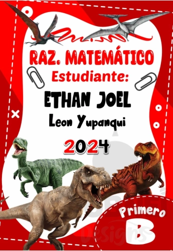 Raz Matematico Jurassic Park Caratula